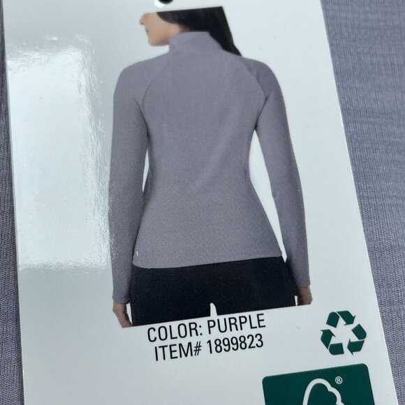 32 Degrees Purple Zip Front Jacket Womens Size XXL a1601 - Picture 3 of 7